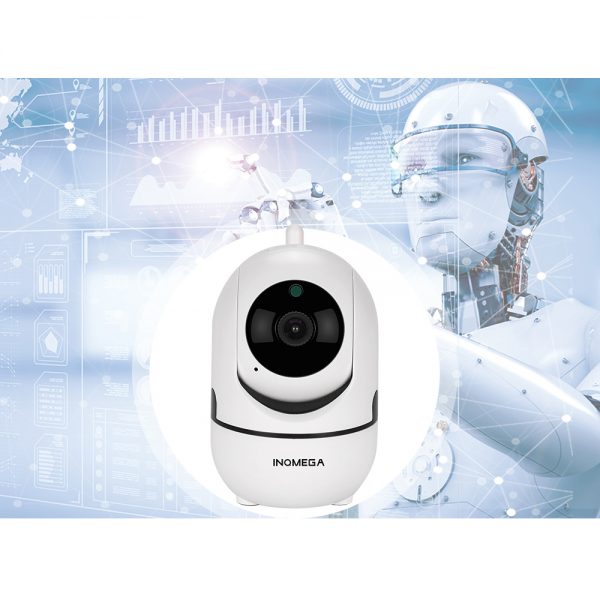 Intelligent Auto Tracking Of Human - Home Security Surveillance Camera - White 1