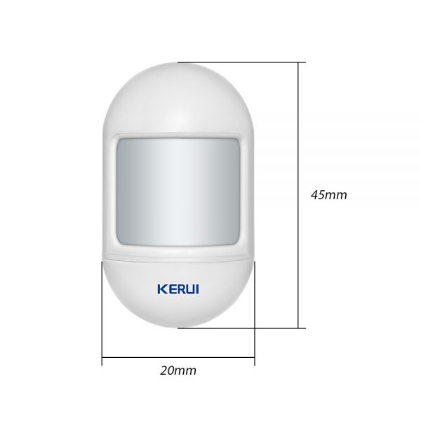 KERUI Wireless Mini PIR Motion Sensor Detector 5