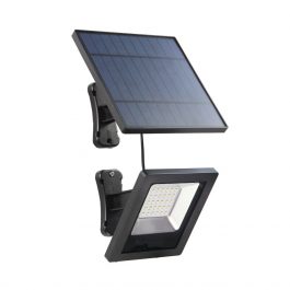 Ousam LED Solar Light With Panel 3Meters Cable Garden Floodlight Waterproof Wall Solar Lamp For Outdoor Lawn Lighting