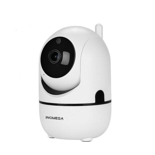 Intelligent Auto Tracking Of Human - Home Security Surveillance Camera - White