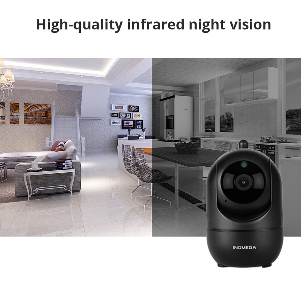 PTZ Security Camera & Baby Monitor - Motion Tracking and 2 way audio communication 3