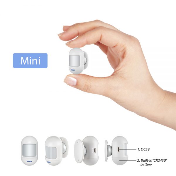 KERUI Wireless Mini PIR Motion Sensor Detector