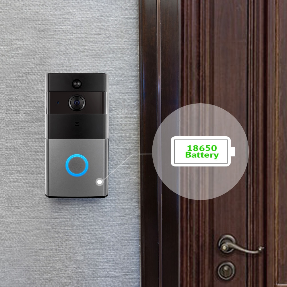 Wireless Doorbell With Camera Intercom Vip 360