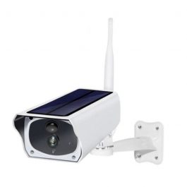 Solar & battery powered outdoor security camera