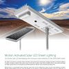 Motion Activated Solar LED Street Lighting