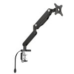 The LCDBKT-B1M is a flexible monitor arm bracket that has 360° rotation and a wide tilt/swivel angle adjustment