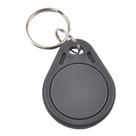 The ACKEY104 is a single 13.56MHz RFID (NFC) proximity keyfob with keyring for access control systems.
