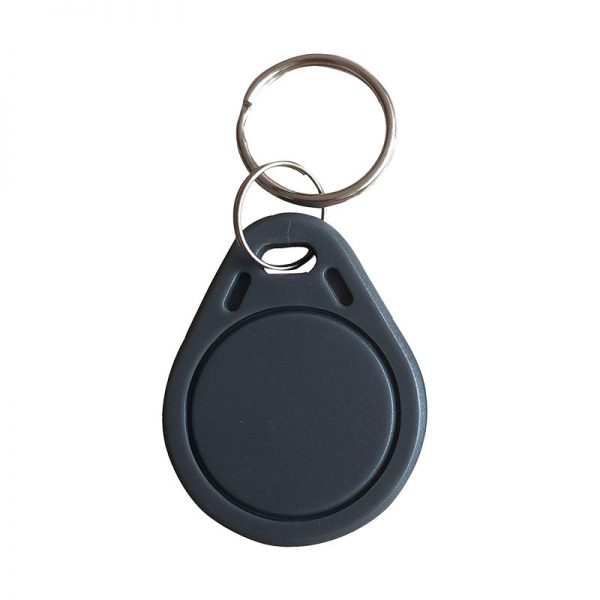 The ACKEY104M is a single 13.56MHz RFID (NFC) proximity keyfob with keyring which has a unique pre-programmed ID for access control systems.