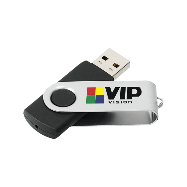 16 GB USB memory stick suitable for use in all VIP Vision