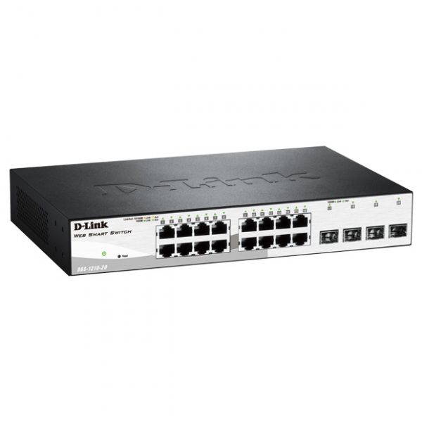 The SWITCH16GB4SFP integrates advanced switch management as well as security functions that provide performance and scalability. Management options for the switch include SNMP