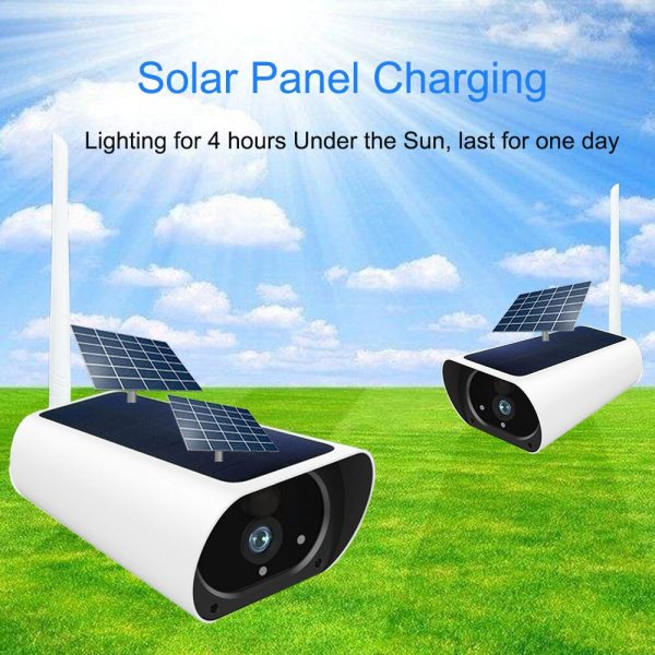 Solar & Battery Powered Security Camera 1080P - SIM Card 3G 4G GSM for remote sites with no power or internet 2