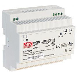 The PSDR24V4A is a 24VDC Class II DIN rail mount switching power supply