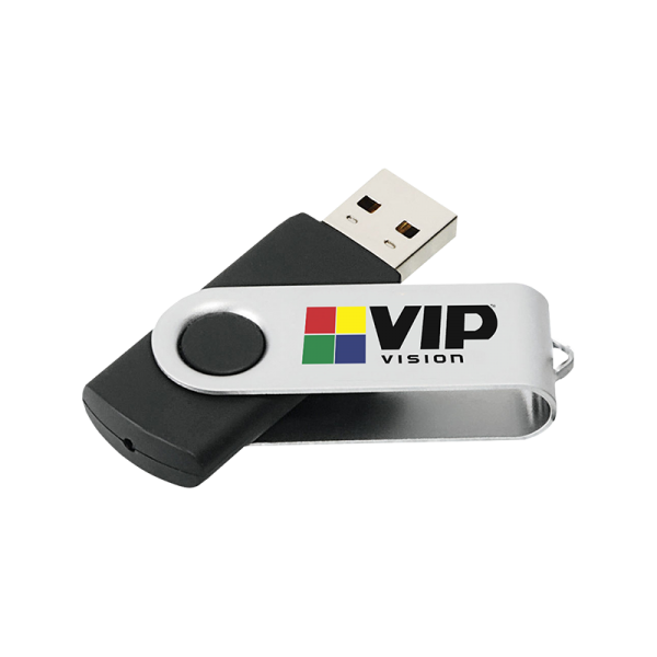 32 GB USB memory stick suitable for use in all VIP Vision