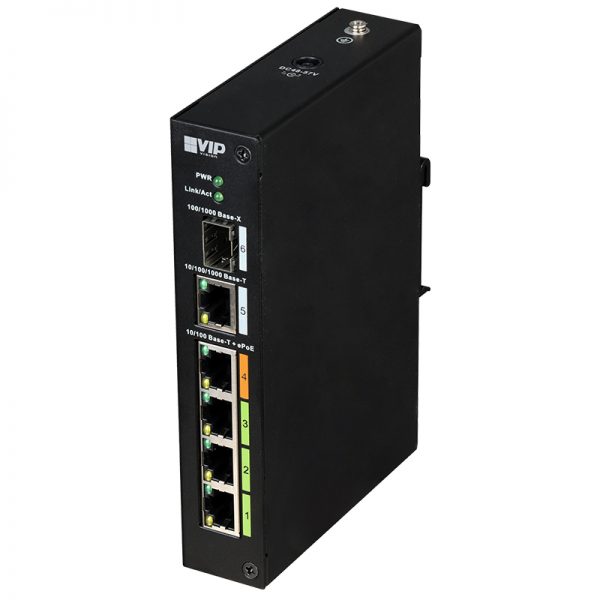 The VSPOE-SW4E achieves incredible network & power transmission distances over regular Ethernet cable. Extend CCTV installations up to 800m when paired with compatible extended PoE (ePoE) IP surveillance cameras. The VSPOE-SW4E also features Hi-PoE device support