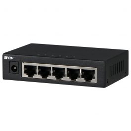 The VSETH-SW5G is a 5-port Gigabit Ethernet switch that offers high speed data transmission and reliability for home and SOHO applications.