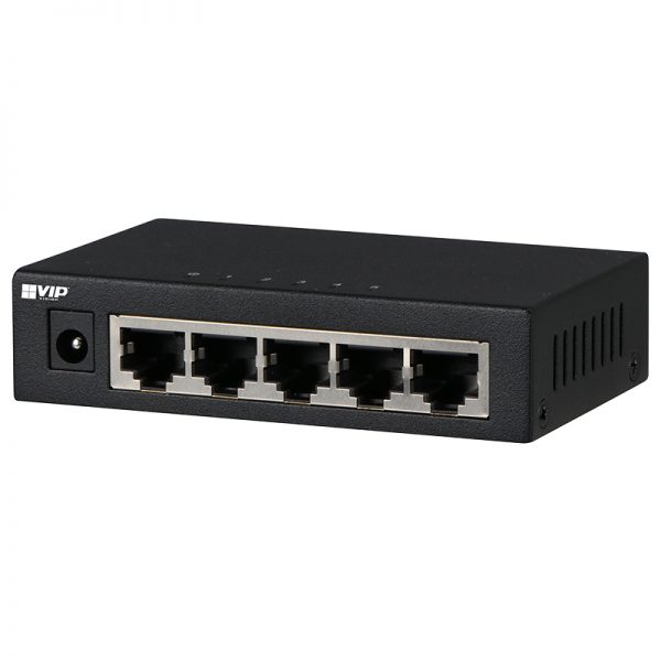 The VSETH-SW5G is a 5-port Gigabit Ethernet switch that offers high speed data transmission and reliability for home and SOHO applications.