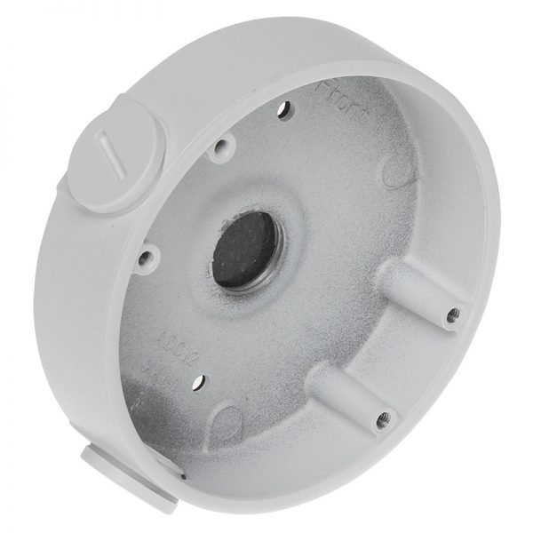 Aluminium adapter/junction box used as a spacer or as connector for corner & pole mounts.