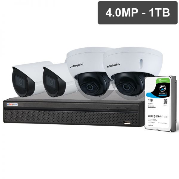 Watchguard Compact Series CCTV kits are entry-level