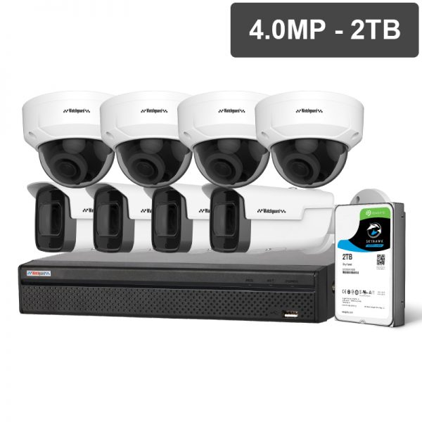 Watchguard Compact Series CCTV kits are entry-level