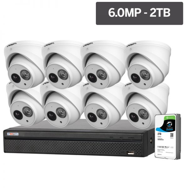 Watchguard Compact Series CCTV kits are affordable high performance Security Cameras ideal for homes and businesses. These CCTV packages include weather resistant cameras capable of recording triple Full HD quality at 20fps.