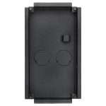 Multi-Tenant IP intercom apartment door station flush mounting box. For use with 2 x Multi-Tenant modules.