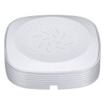 Add high quality audio to any surveillance installation with the VSAMICA. This microphone enables audio recording and features adjustable sensitivity