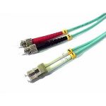 Fibre Optic 1m 10GB LC-ST Multimode Duplex Cable