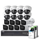 VIP Vision Professional Series CCTV kits offer broadcast-quality image performance with built-in Power over Ethernet for fast installations. Mix & match any equivalent priced dome or bullet camera to suit your installation needs.