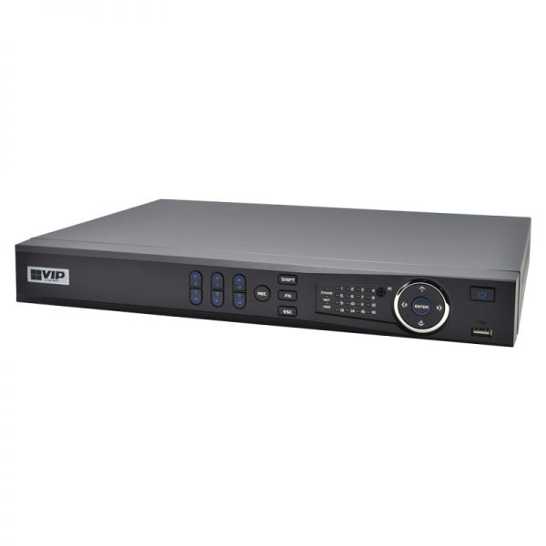 The VIP Vision Professional Series 4 channel NVR4PRO3 features recording in Ultra HD/8.0MP (3840 x 2160)