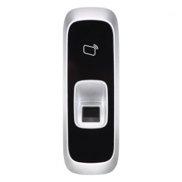 The ACRDR-2SFC is a professional access control reader. It is capable of granting access via RFID card and registered fingerprints