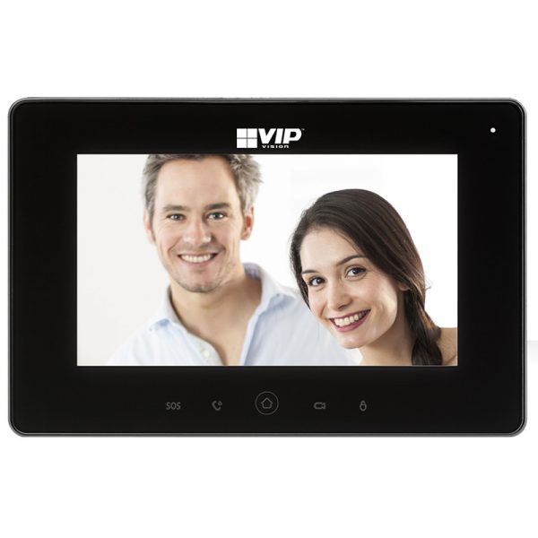The INTIPMONDB is a part of the VIP Vision range of elegant indoor monitors to accompany your IP video intercom solution. The monitor operates with a capacitive touch screen