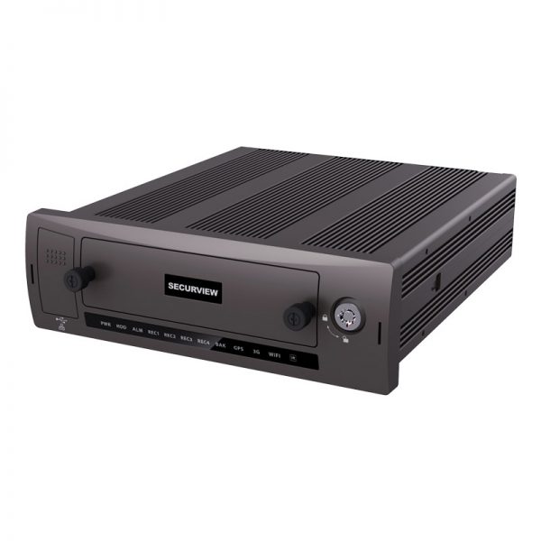 The MCVR-GPS4GW is a 4 channel mobile HDCVI DVR with Full HD 1080p recording