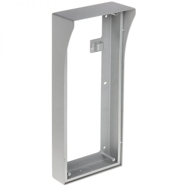Multi-Tenant IP intercom apartment door station surface mount box. For use with 3 x Multi-Tenant Intercom modules.