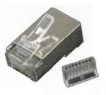 Shielded two-piece CAT5e RJ45 connector (10 pack).