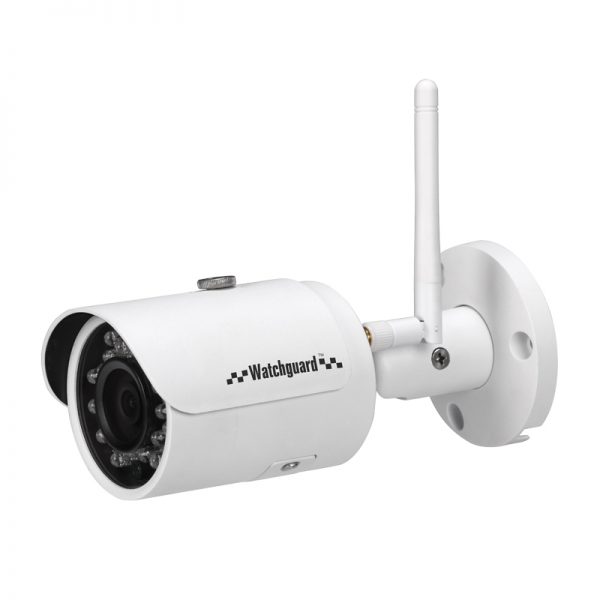 Easily set up a surveillance system in your home or business with WiFi Series surveillance from Watchguard. With WiFi connection range up to 50m and a weather-resistant housing