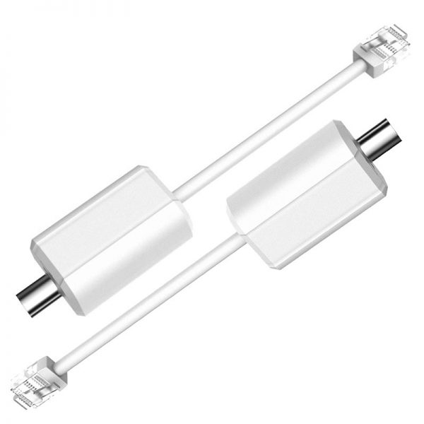 Convert RJ45 network connections to and from coaxial cable with the VSEOCPAIRV2. With these converters