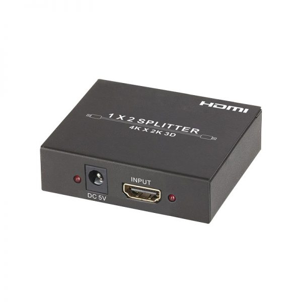 The HDMI-SPL2PV2 distributes one HDMI source to multiple HDMI displays simultaneously. It is HDMI 1.4 compliant and has full support for 4K UHD and 3D video. Its compact