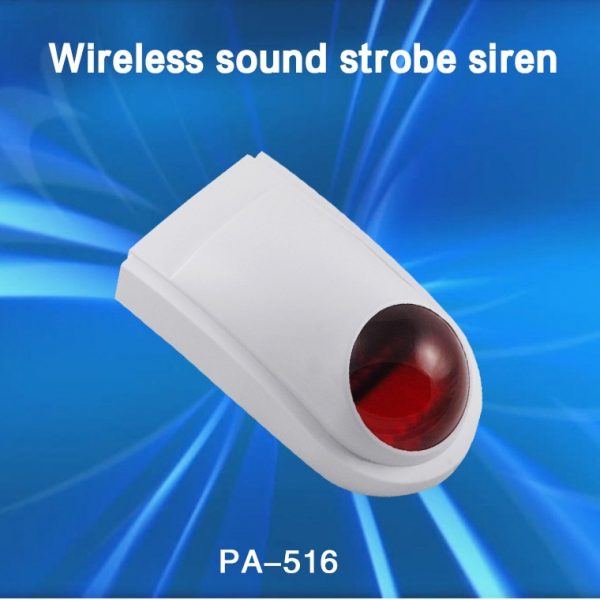 Wireless Indoor Siren & Strobe 1