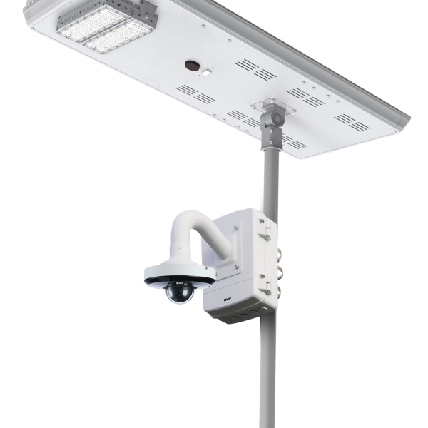 Solar Powered Outdoor CCTV Camera