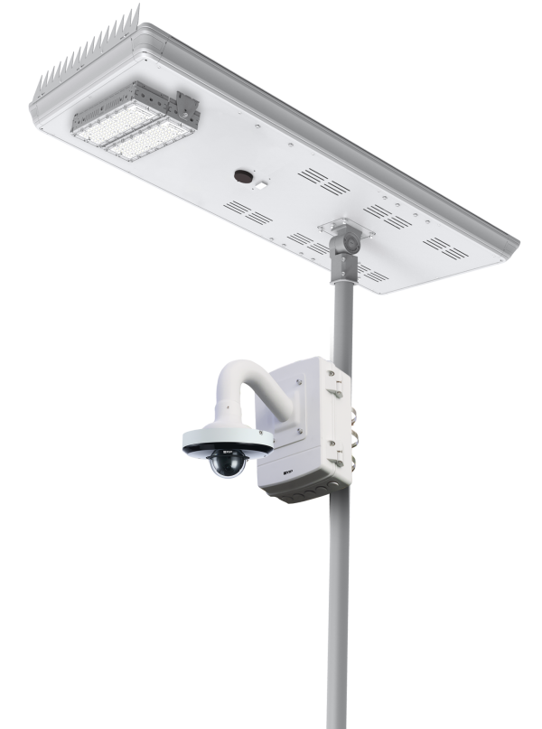 Solar Powered Outdoor CCTV Camera