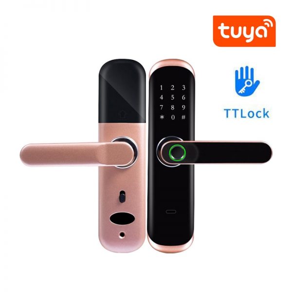 Remote Control Smart Fingerprint Biometric Lock (Tuya, Smart Life, TT Lock) 1