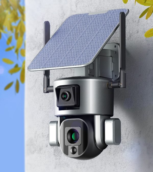 Solar & Battery Dual Lens Security Camera 10x zoom and 24/7 recording (4G) 5
